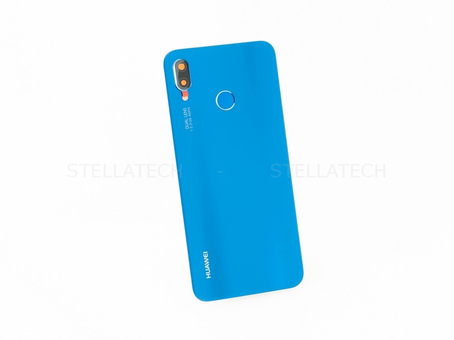 Huawei P20 Lite Dual Sim - Akkudeckel / Batterie Cover Blau