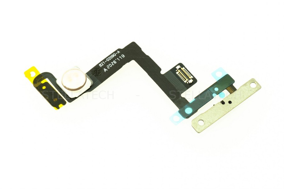 Apple iPhone 11 - Ein/Aus-Schalter Flex-Kabel + Mikrofon Weiss