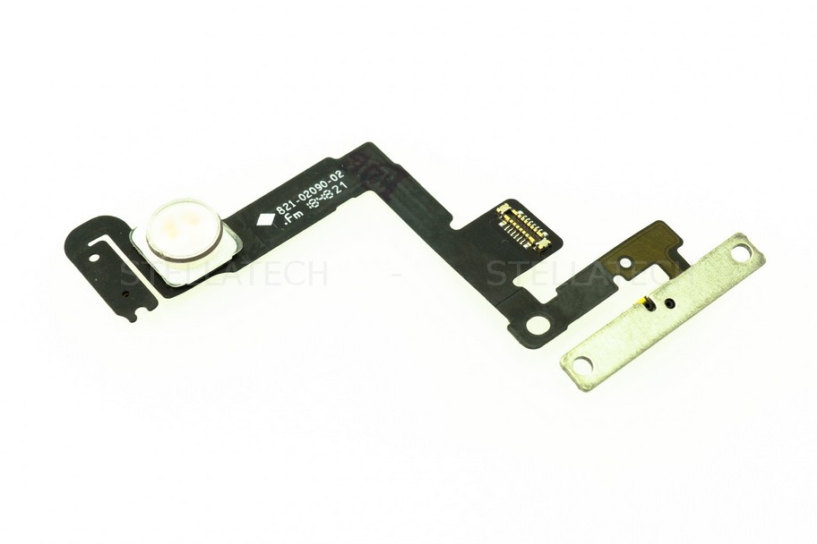 Apple iPhone 11 - Ein/Aus-Schalter Flex-Kabel + Mikrofon Schwarz
