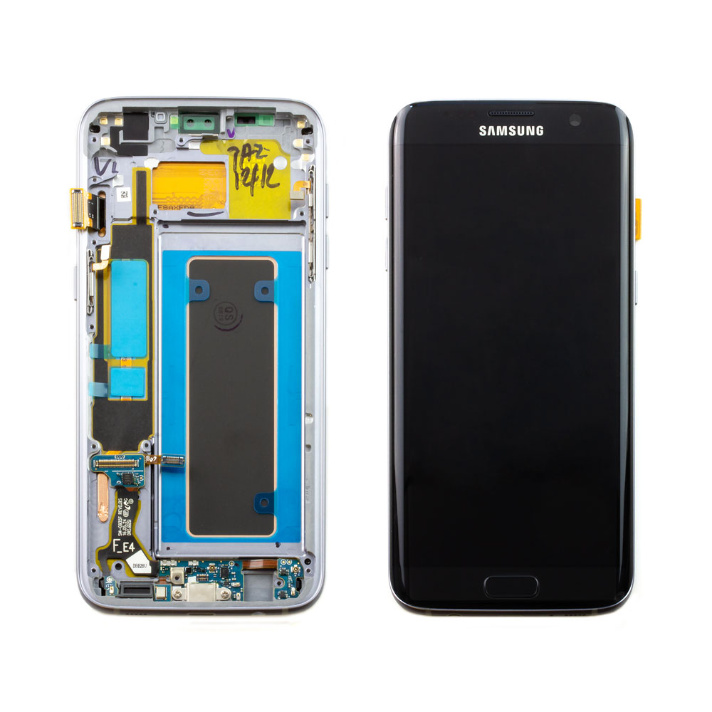 Samsung Galaxy S7 edge Display (mit Rahmen) schwarz
