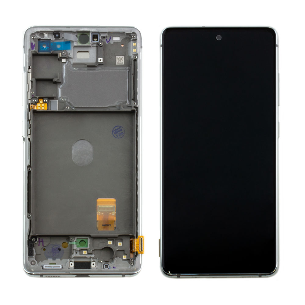 Samsung Galaxy S20 FE 4G (G780) Display (mit Rahmen) weiß (Cloud white)