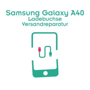 galaxy-a40-ladebuchse