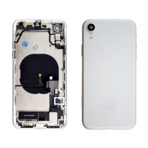 iPhone XR Gehäuse mit Backcover Weiß