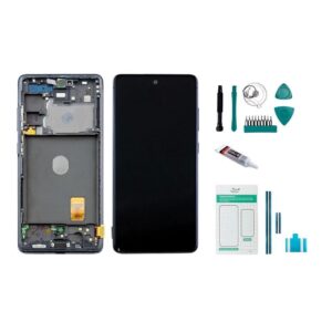Samsung Galaxy S20 FE 5G (G781) Display blau (Cloud Navy) - Set