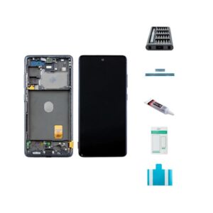 Samsung Galaxy S20 FE 5G (G781) Display blau (Cloud Navy) - Premium-Set
