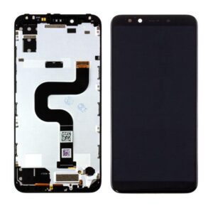 Xiaomi Mi A2, Mi 6X Display (mit Rahmen) schwarz